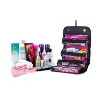 G-Mart Roll n Go Makeup Organizer Bag Black