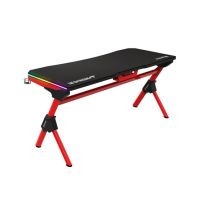 Gamdias Daedalus M1 RGB Gaming Desk Black/Red