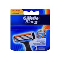 Gillette Blue 3 Cartridge Refills Razor Pack Of 3