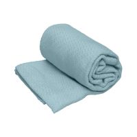 Home n Baby Cotton Baby Cuddle Blanket Blue