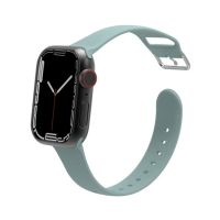 JCPAL FlexForm Premium Silicon Strap For Apple Watch - Greenish Blue (JCP6276)