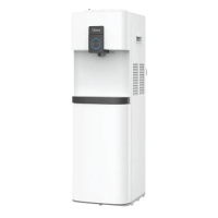 Midea Top Loading Water Dispenser with Bottom Refrigerator White (MWD-37B)