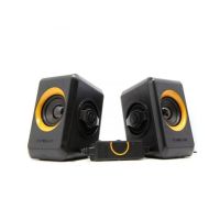 SonicGear QUATRO-2 Quad Bass Speaker - Sunny Orange