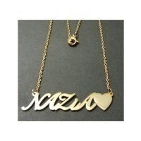 Kings Name Locket Necklace Steel (0168)