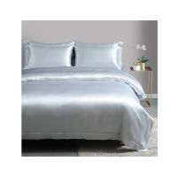 Maguari Satin Silk Duvet Cover Grey (0380)