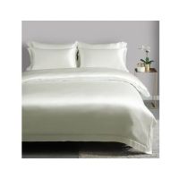 Maguari Satin Silk Duvet Cover Off White (0383)