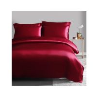 Maguari Satin Silk Duvet Cover Red (0384)