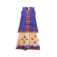 Mubarak Store Fancy Embroidered Garara For Girls