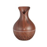 Muzamil Store Mini Aroma Air Humidifier Dark Brown 100ML