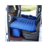 Muzamil Store Universal Car Air Mattress Travel Bed Inflatable - Blue