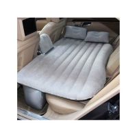 Muzamil Store Universal Car Air Mattress Travel Bed Inflatable - Gray