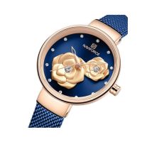 NaviForce Flower Textured Women’s Watch Blue (NF-5013-1)