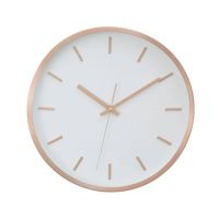 Premier Home Elko Large 3D Effect Copper Hued Wall Clock (2201088)