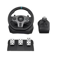 PXN-V9 900 Car Racing Game Steering Vibration Wheel With Pedal