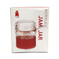 Quickshopping Acrylic Sugar Pot With Spoon