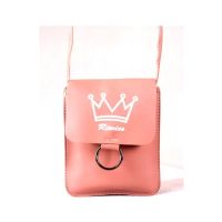 Rangoon Crown Mobile Pouch Bag For Women Pink