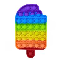 Singaar Collection Fidget Rainbow Ice Cream Pop Bubble Toy