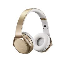 SODO MH3 2 In 1 Twist-out Wireless Bluetooth Headphone Gold