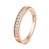 SS Mart Classic Circle Cubic Zirconia Rings For Women