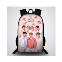 Traverse BTS Printed School Bag For Unisex (T393TWH)