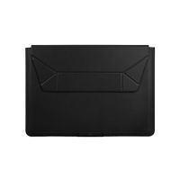 Uniq Oslo 14" Laptop Sleeve and Stand - Midnight Black