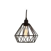 Premier Home Bartol Metal Wire Pendant Light - Black (2502155)