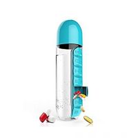 Smart Accessories 2 in 1 Water Bottle And Pill Organizer 