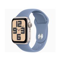 Apple Watch SE 2023 Starlight Aluminum Case With Sport Band-Winter Blue-GPS-40mm