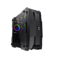 Xigmatek X7 Tempered Glass ARGB Super Tower Gaming Case Black