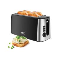 Anex 4 Slice Toaster Black (AG-3007)