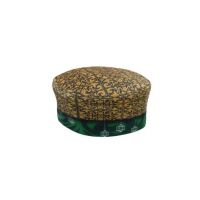 ZamZam Green Lentreen Prayer Cap