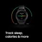 iShopping - Samsung Galaxy 42mm Smart Watch Midnight Black (SM-R810)