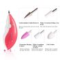 The Emart Touch Beauty 5 In1 Electric Nail File Kit Pink