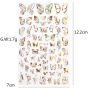 iShopping - Scenic Accessories Holographic Butterfly Nail Stickers - 1 Sheet