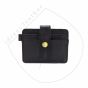 iShopping - Idrees Leather Card Holder For Unisex Black