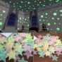 iShopping - Scenic Accessories Glowing Stars Wall Sticker 100 Pcs 