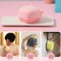 Sasti Market Silicone Bath Body Brush With Soap Dispenser