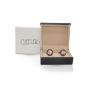 iShopping - Cufflers Vintage Classic Black Circle - (1029)