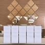 iShopping - 1link Pk Acrylic Wall Mirror Stickers For Decoration 15 Pieces