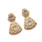 iShopping - Azhari Traders Beautiful Elegant Earrings Golden