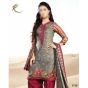 Waqas inc Embroidered Unstitched 3 Piece (0007)