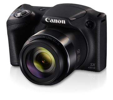 Canon PowerShot SX430 IS Digital Camera Black