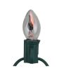 Rubian Store Flicker Flame Electric Candle Lamp Bulb