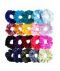 iShopping - AR Scrunchies Velvet Scrunchies For Women Pack of 15