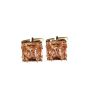 iShopping - Cufflers Designer Champion Square Stone Cufflinks Free Gift Box 3012-A 