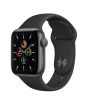 iShopping - Apple iWatch SE 40mm Gray Aluminum Case With Black Sport Band - GPS