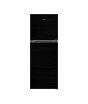 Haier E-Star Glass Door Freezer-On-Top Refrigerator 15 Cu Ft Black (HRF-538-EP)