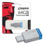 Kingston 64GB USB 3.0 Metal Flash Drive (DT50)