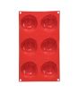 Premier Home 6 Holes Cake Mold Red (805002)