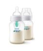 Philips Avent Anti Colic Baby Feeding Bottle With AirFree Vent Pack Of 2 (SCF813/24)